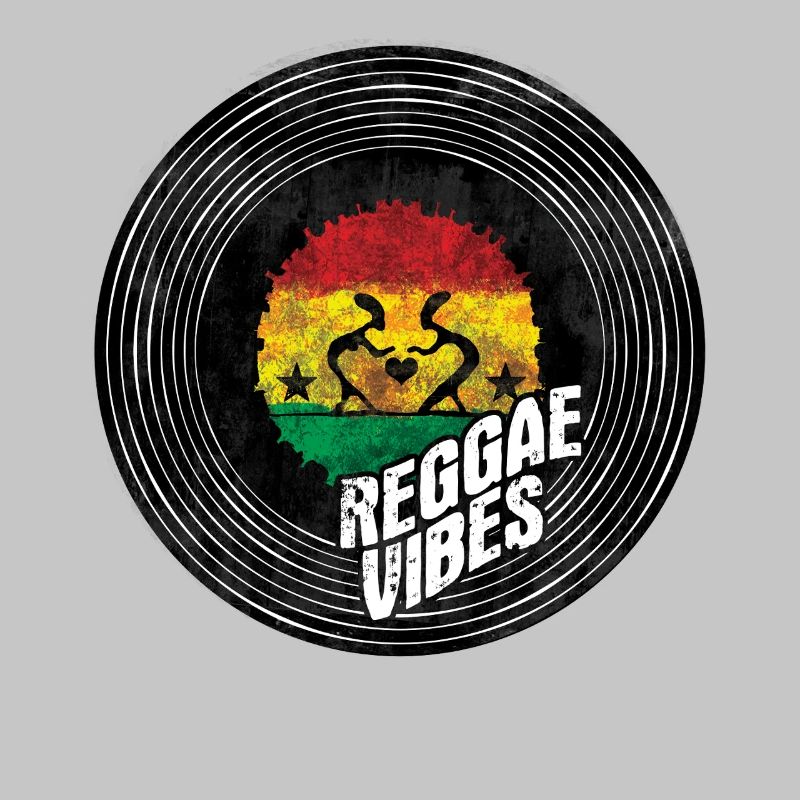 Reggae Vibes Logo Circle