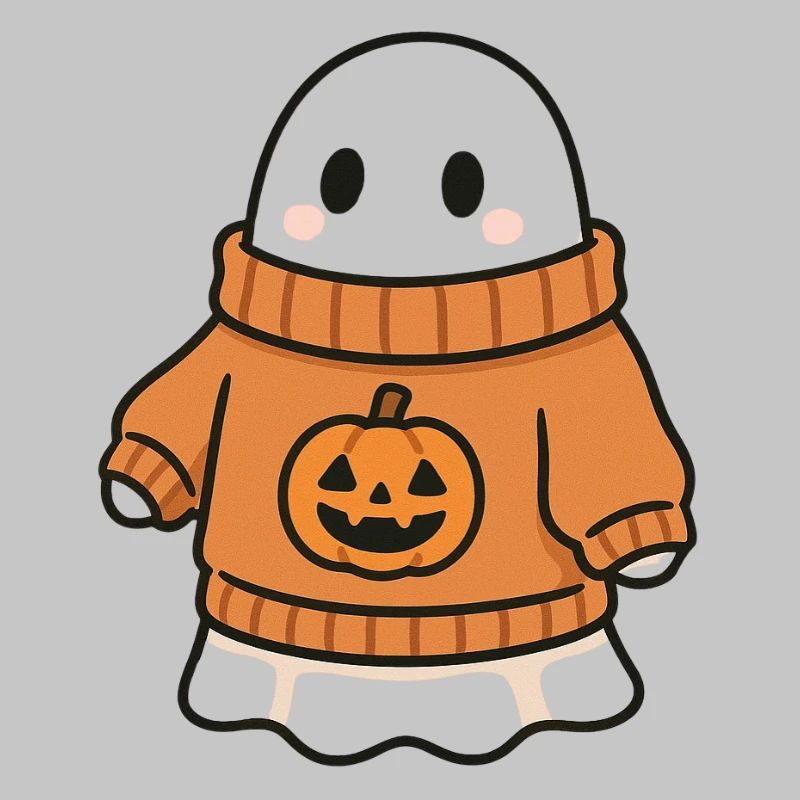 Pull citrouille Ghost