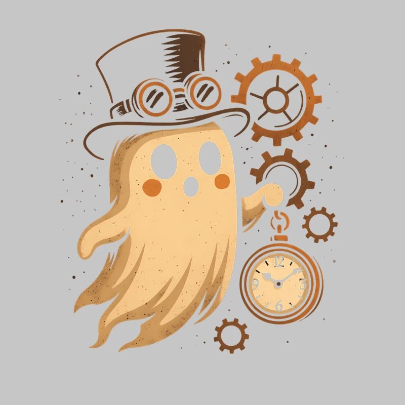 Steampunk Ghost Clockwork