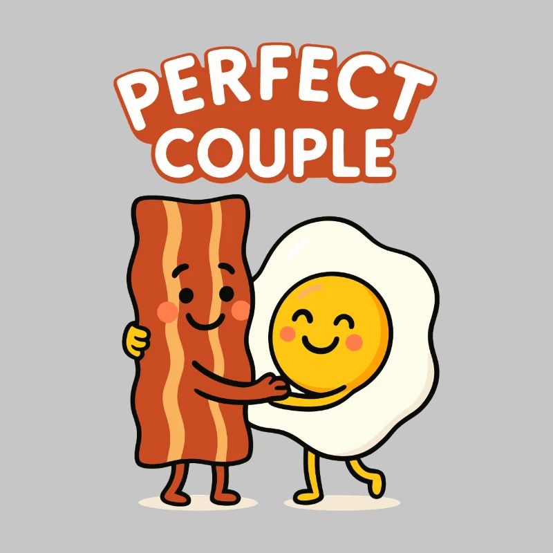 Perfect Couple: Bacon and Egg Hug Delight