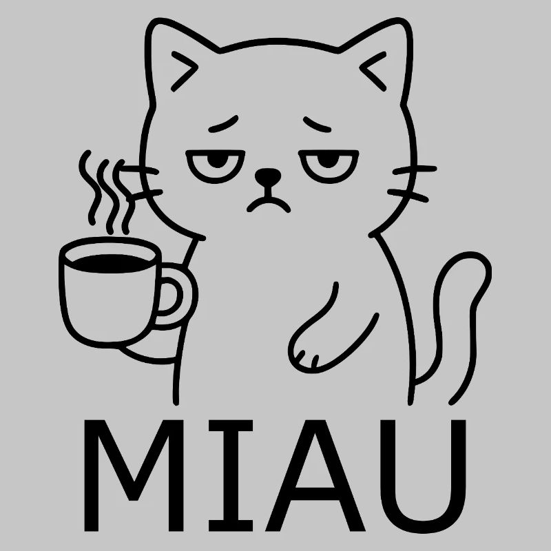 Müde Katze