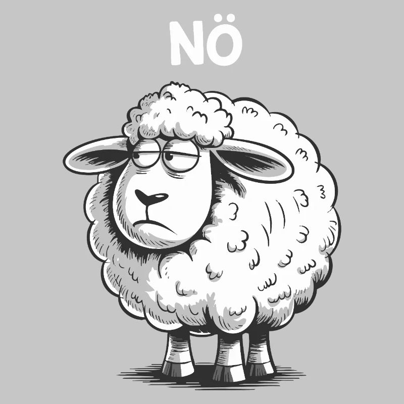 Lower Austria – Grumpy Sheep Humor Design