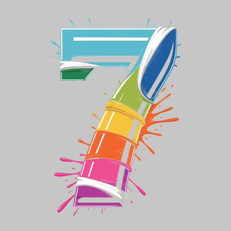 Rainbow7 Splash Design
