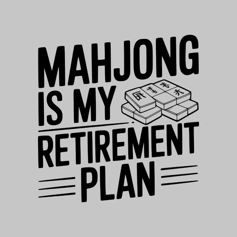 Le mahjong est mon plan de retraite