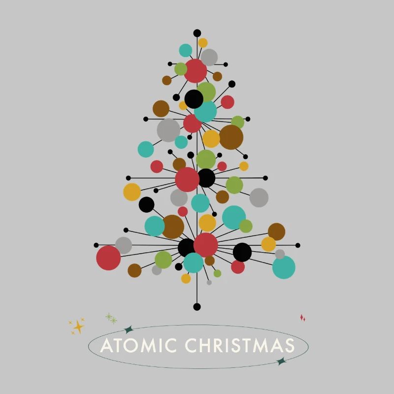Atomic Christmas – Retro Christmas Tree Design