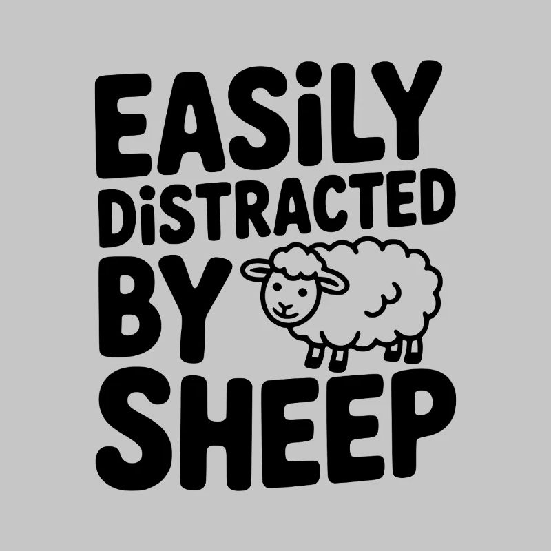 Easily Distracted by Sheep