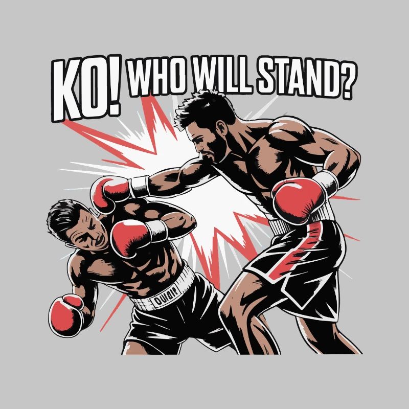Explosion graphique de boxe par KO Showdown