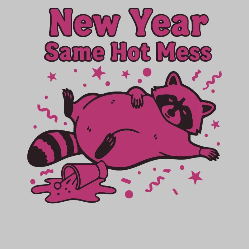 Neujahr Same Hot Mess Celebration 2025