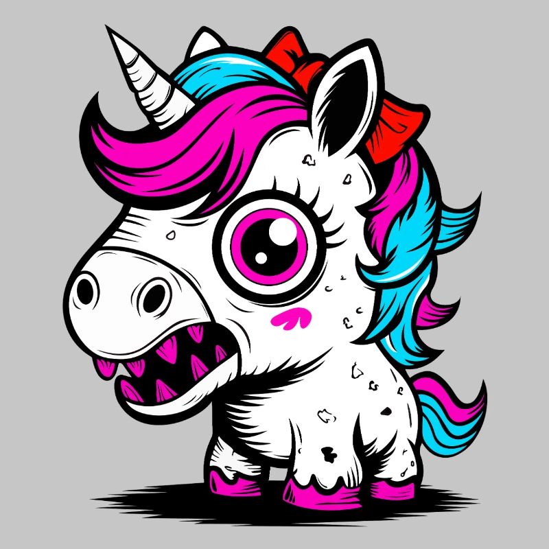 Neon Einhorn
