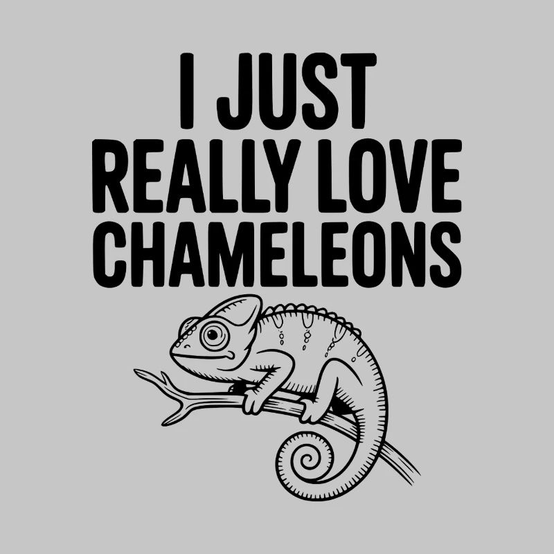 Ich liebe Chamäleons einfach.