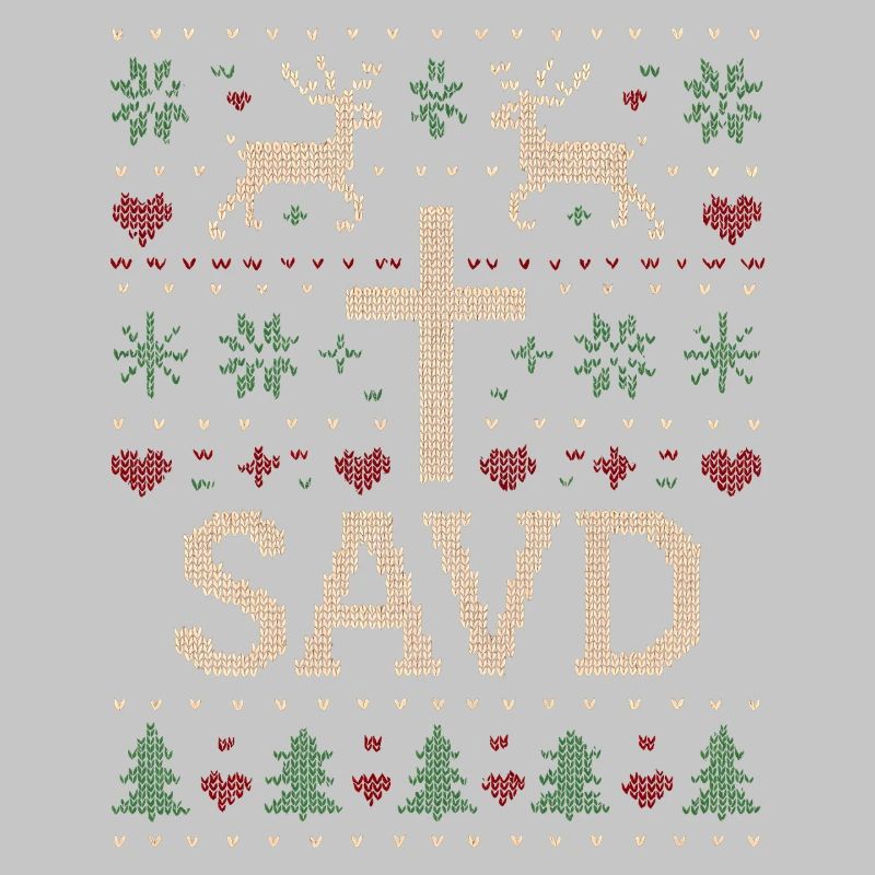 Weihnachtspullover gerettet Christlicher Glaube Je