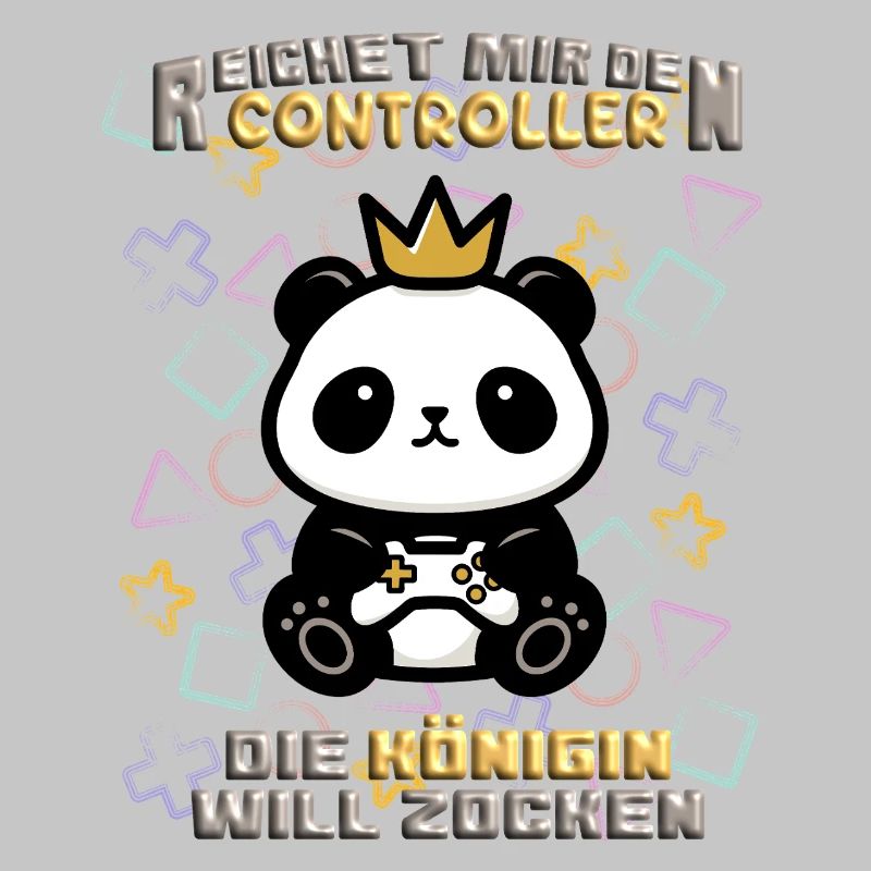 Reichet mir den Controller die Königin will zocken