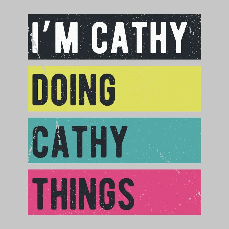 I’m Cathy Doing Cathy Things Retro Colors