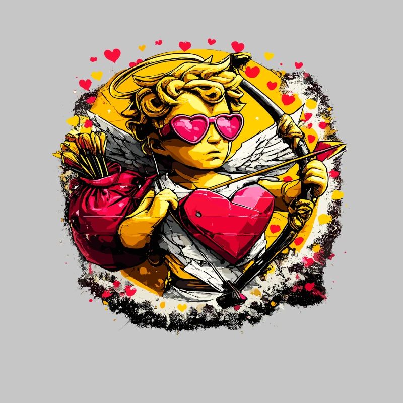 Cupid Graffiti Herzbogen