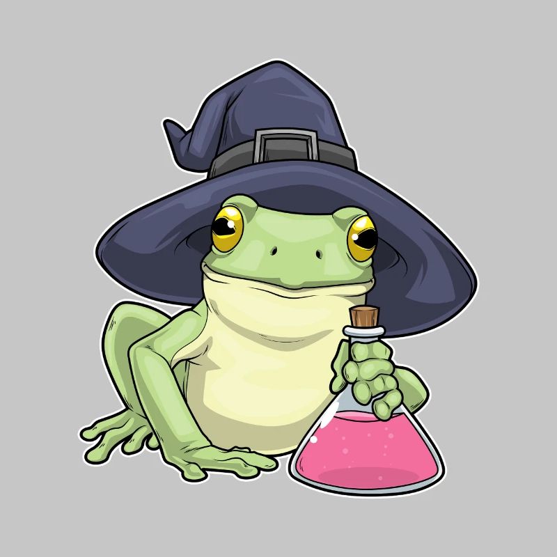 Frog Witch Potion