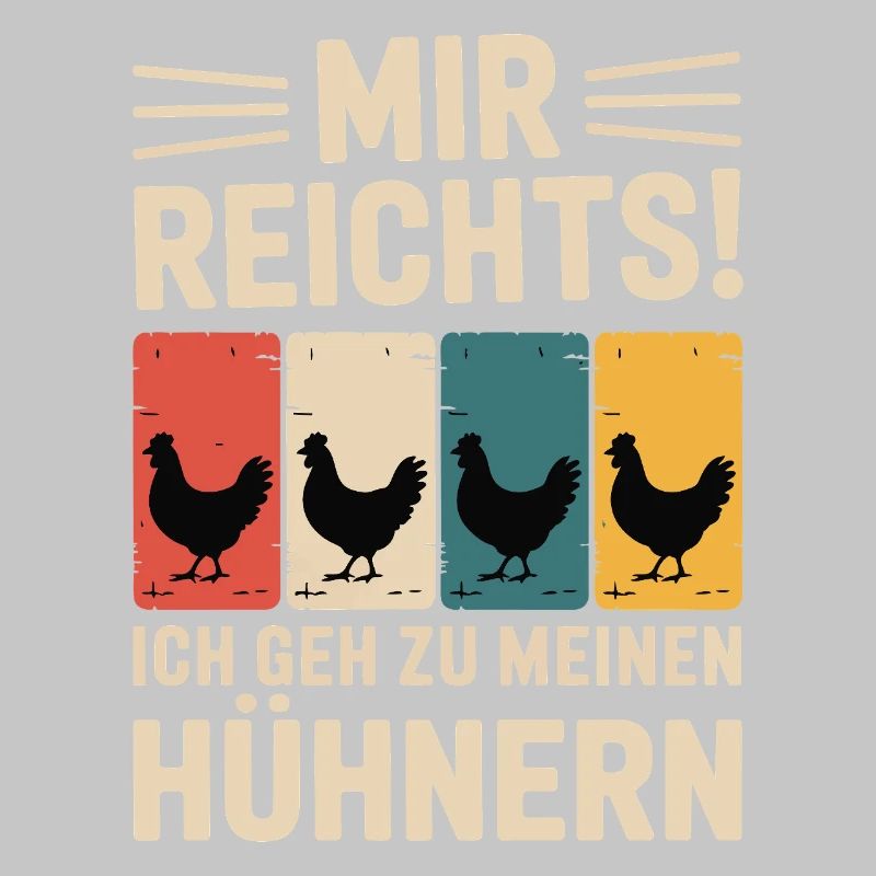 I've had enough - I'm going to my chickens
