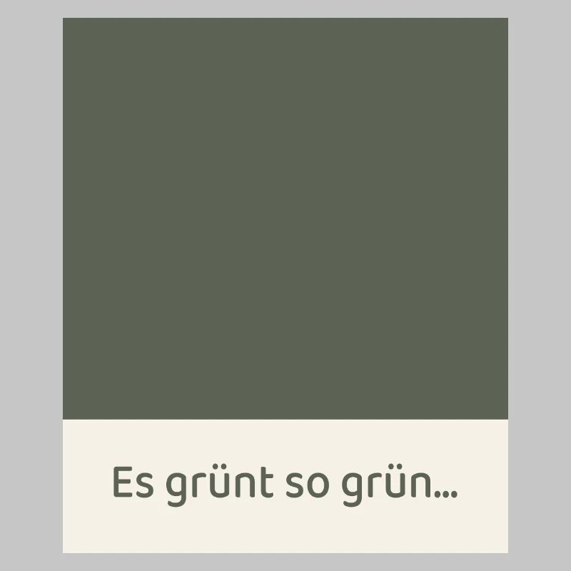 C’est tellement vert – Affiche Modern Fields