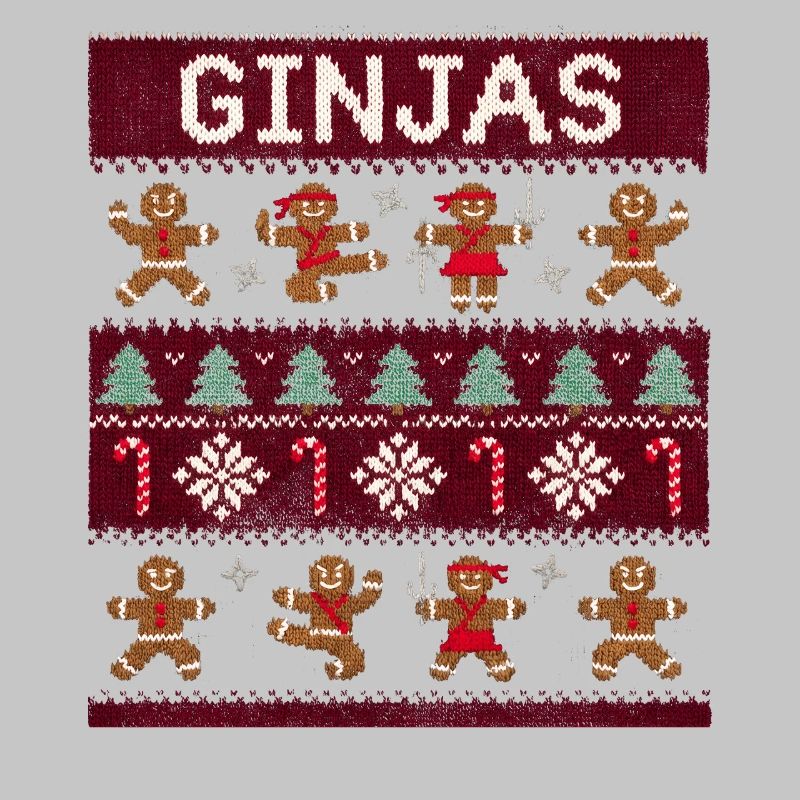 Ginjas Lebkuchen-Weihnachtspullover