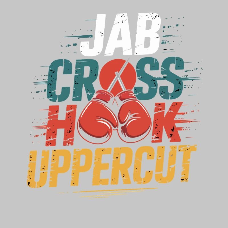 Boxing Combo Neon Typo