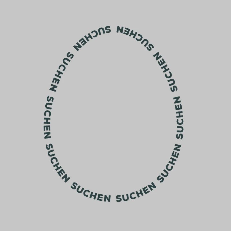 Happy Easter - Easter Egg Search - Typography