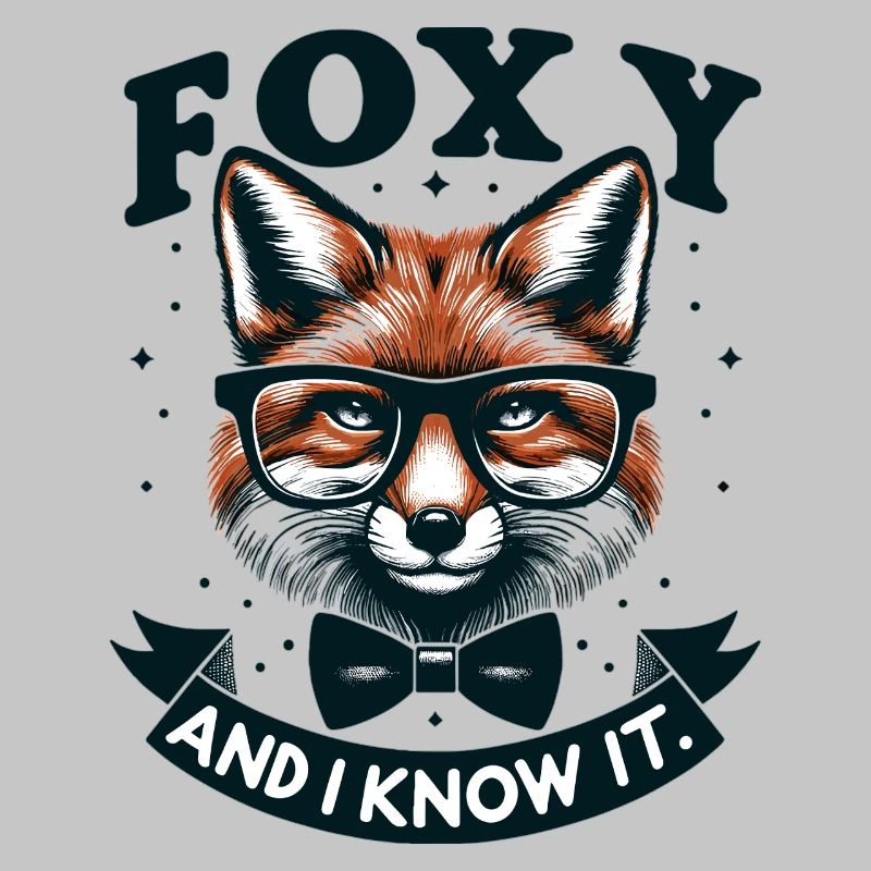 Foxy Nerd Brille Fliege