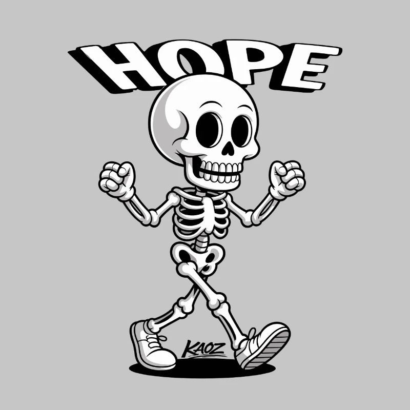 Hope Skeleton Stride