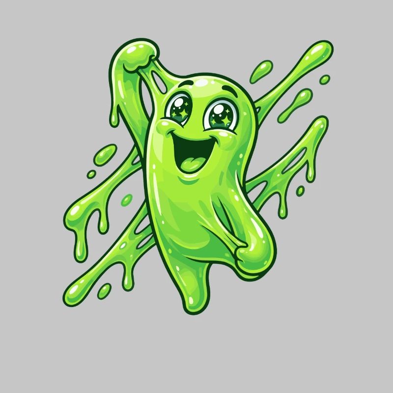 Green Slime Grimace Splash