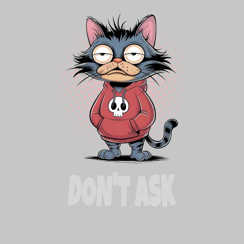 Don't Ask Cat – Funny Cat Saying