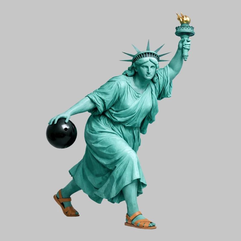 Freiheitsstatue Bowling