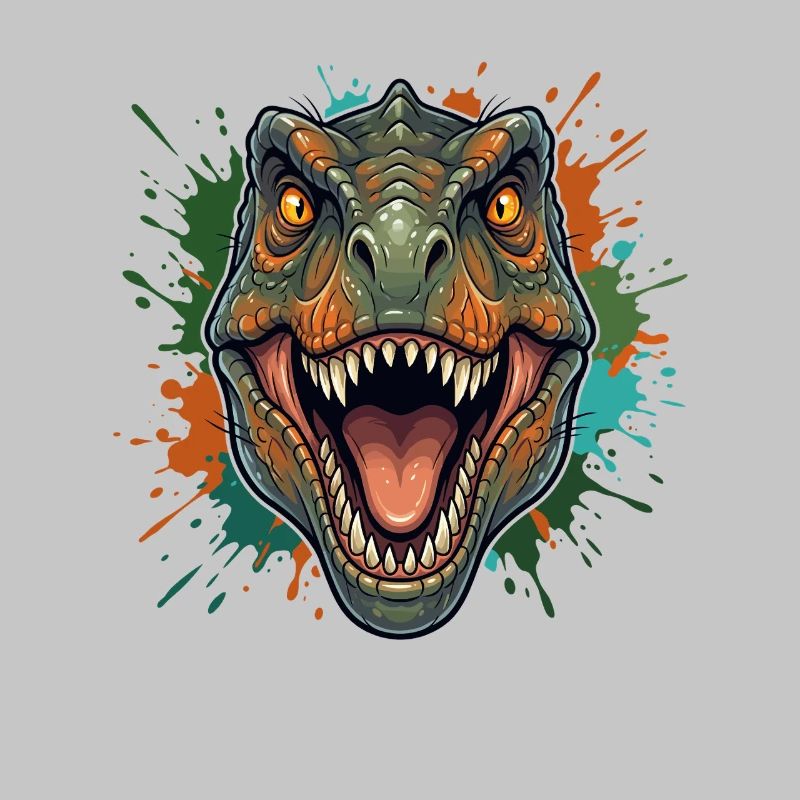 Dino-Roar: Farbenexplosion