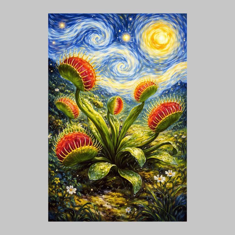 Venus Flytrap Starry Night