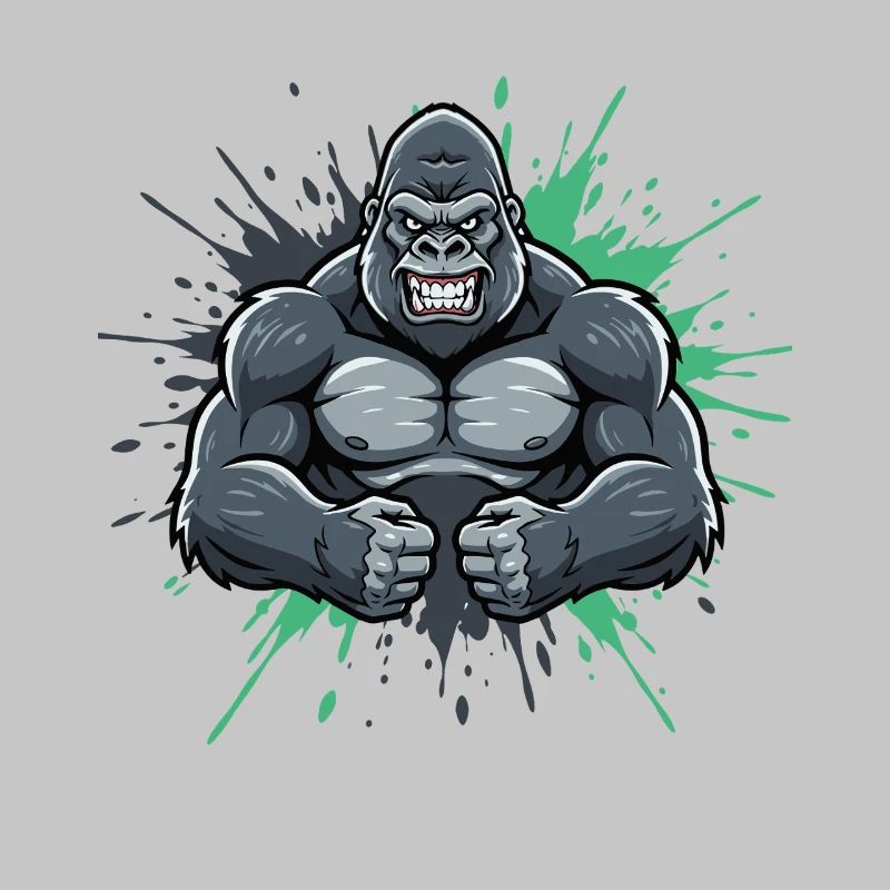 Gorilla Kraft Comic Smash