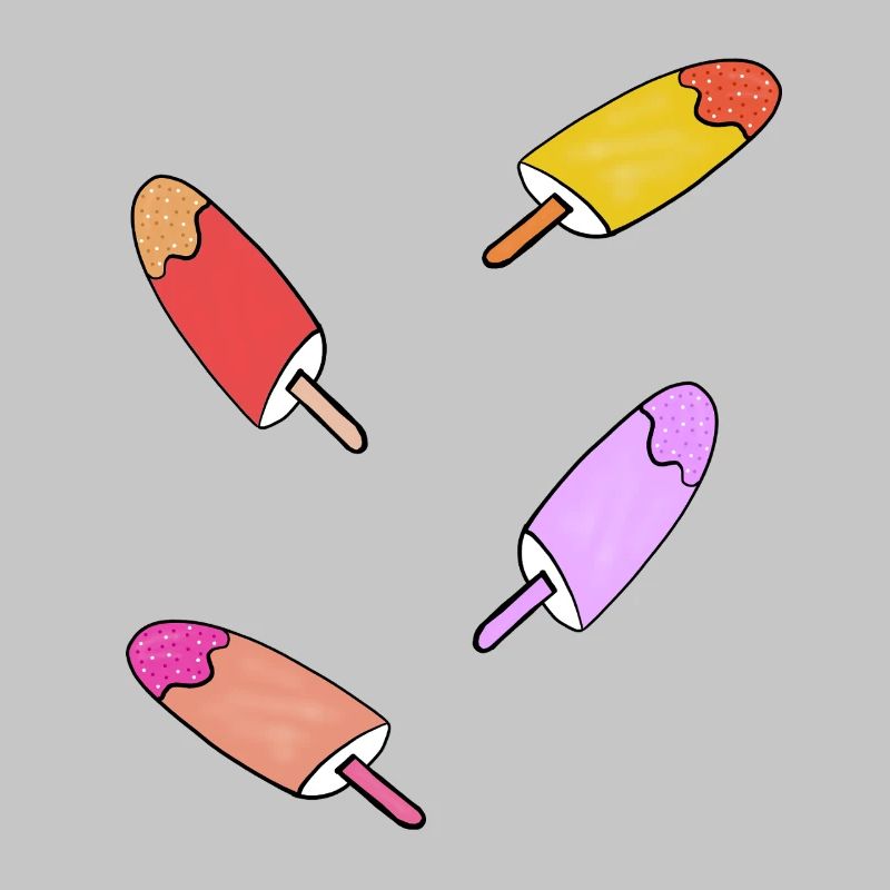 Eis Kinder Sommer Erfrischung 