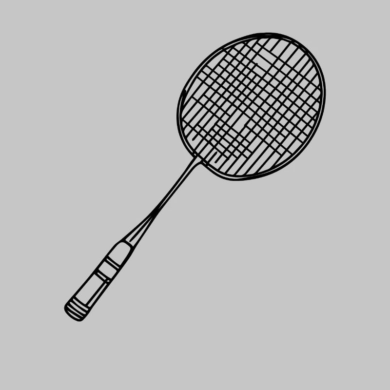 Badmintonschläger