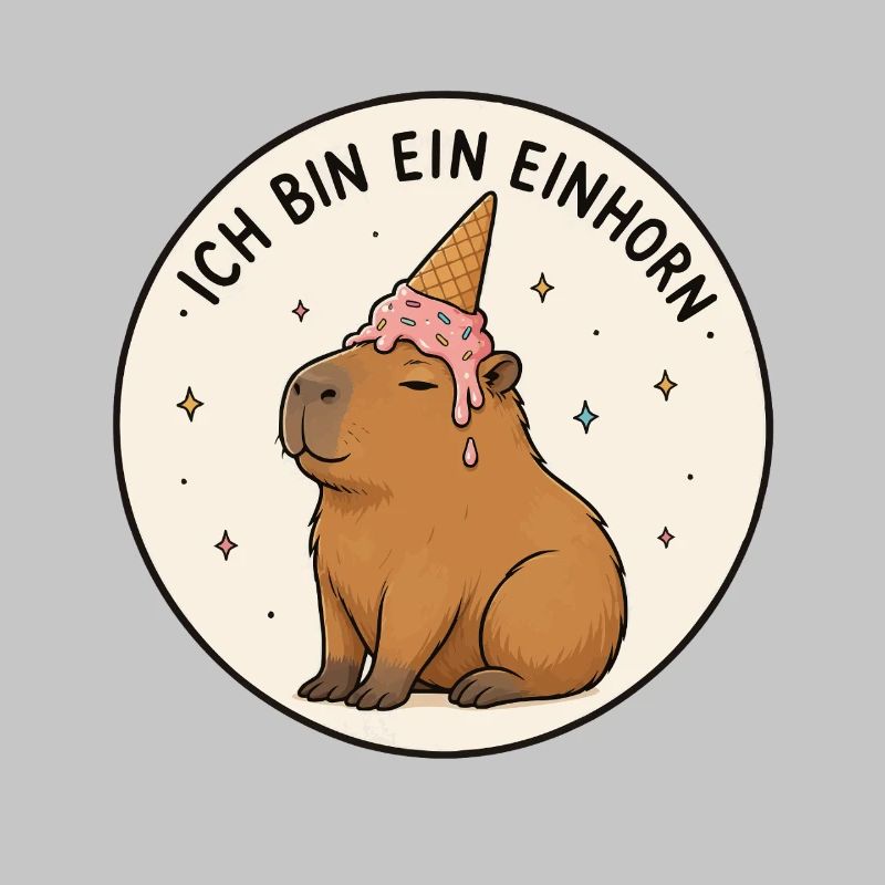 Capybara Einhorn