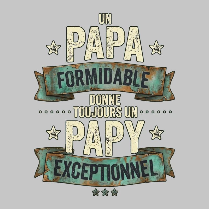 Papa Formidable Papy Exceptionnel Cadeau
