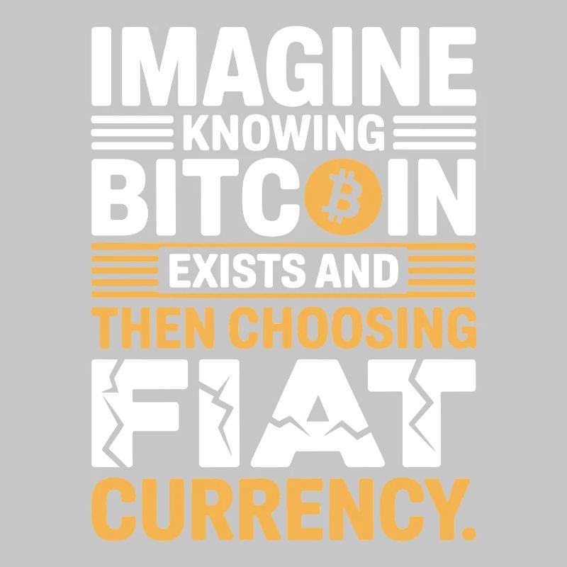 Bitcoin Imaginez savoir que Bitcoin existe crypto BTC