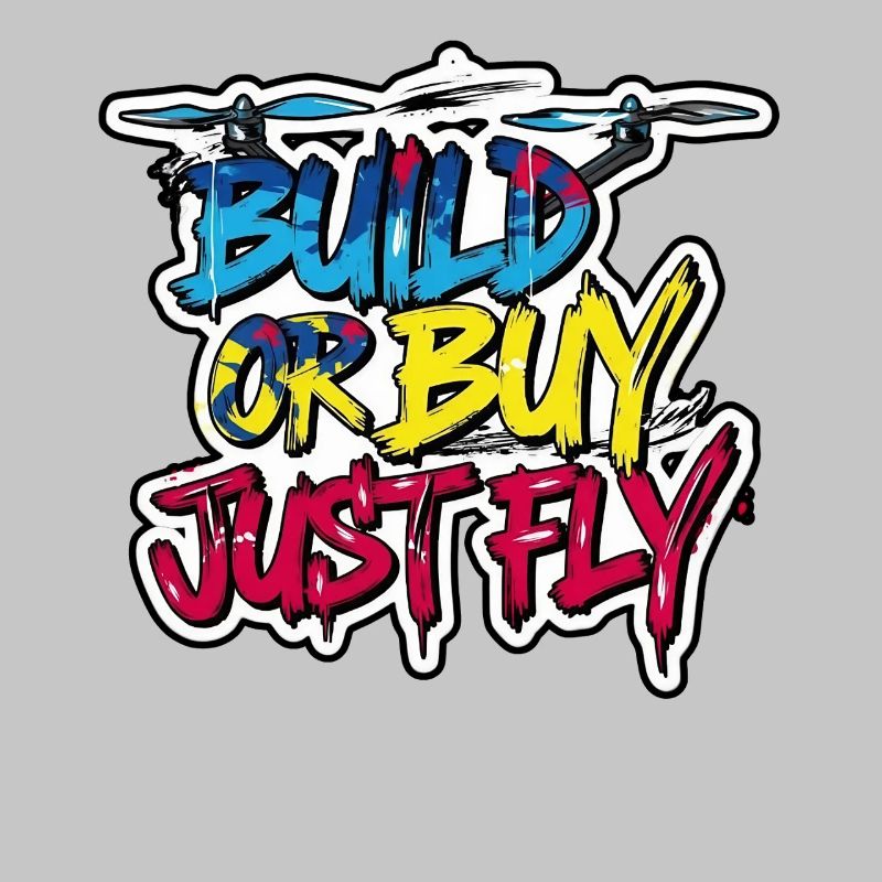 Baue oder kaufe Just Fly Drone Tee
