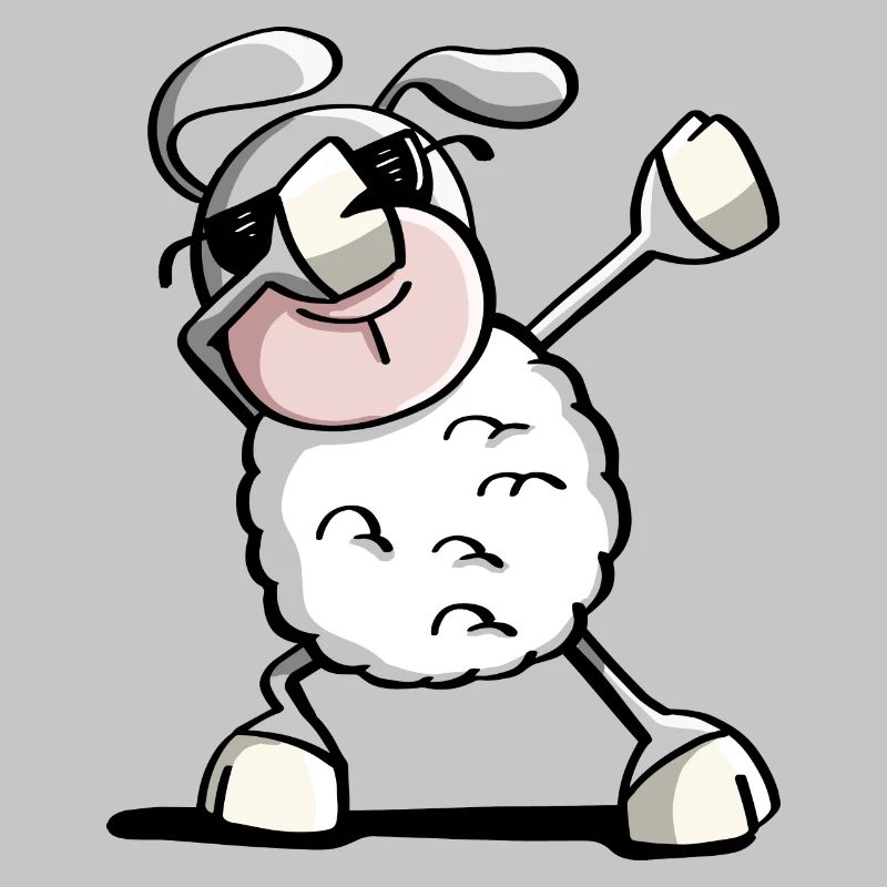 Funny Dab Dance Sheep - Dabbing Sheep - Sheep