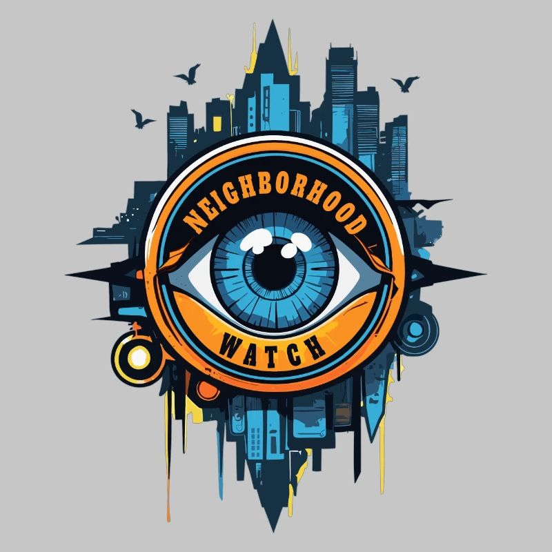 Œil de surveillance de quartier