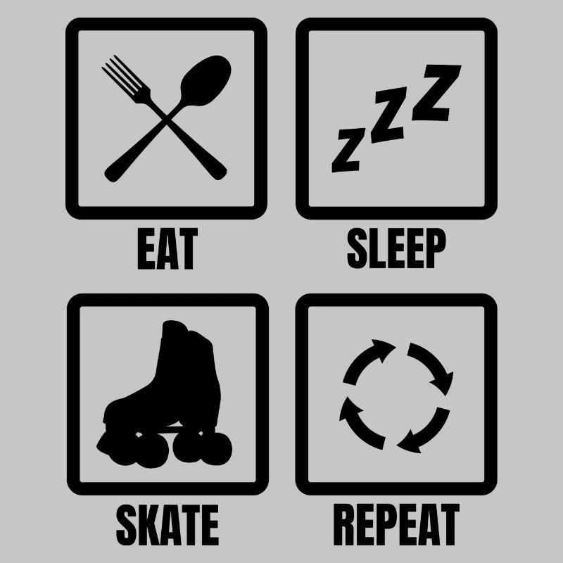 Roller Skater Daily Routine