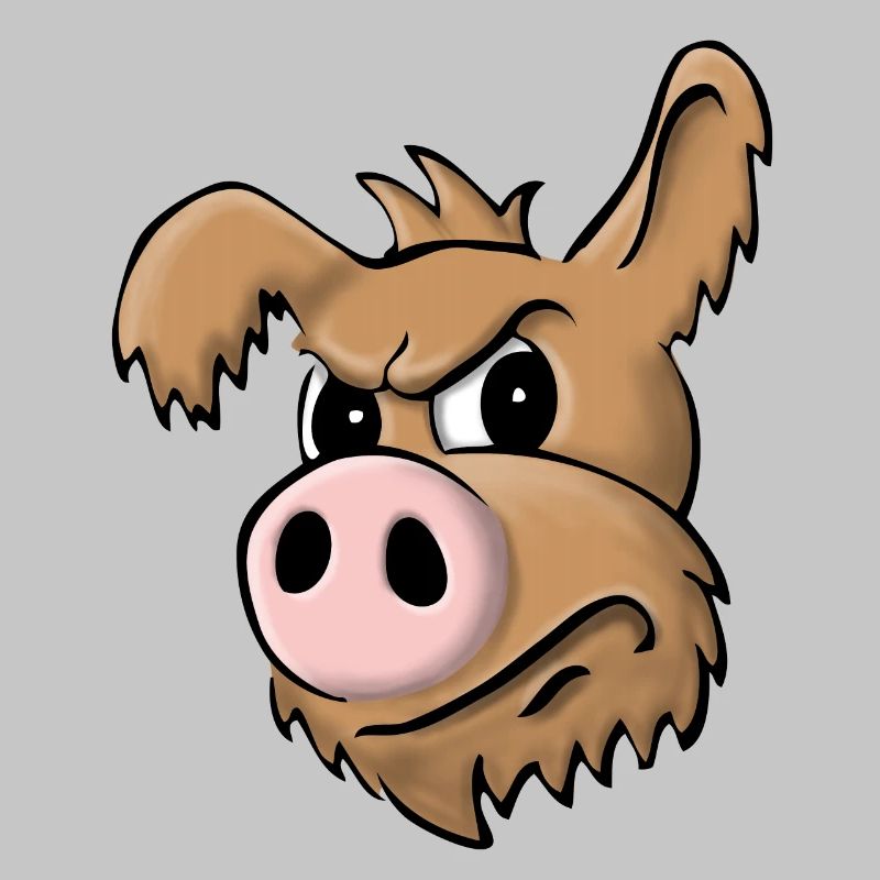 Schweinehund skeptisch