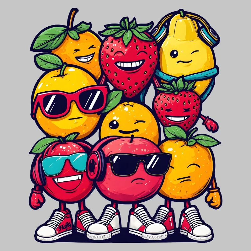 Fruit Squad – 🍓 🍊 🍉 Cartoon