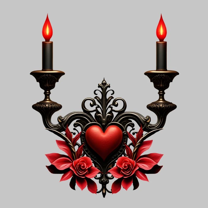 Romance gothique : Passion cachée.