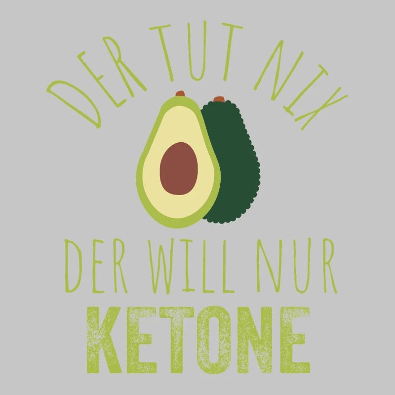 Avocado Keto Spruchbild