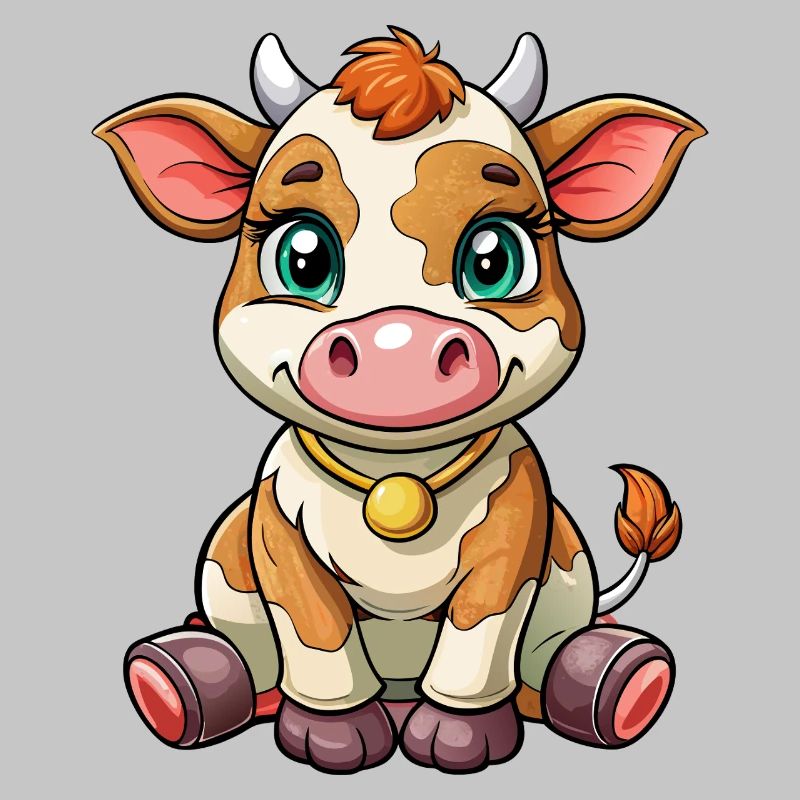 Bébé vache