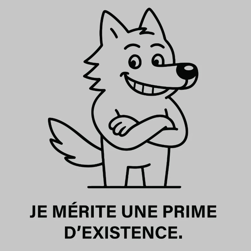 Prime d'existence du loup arrogant