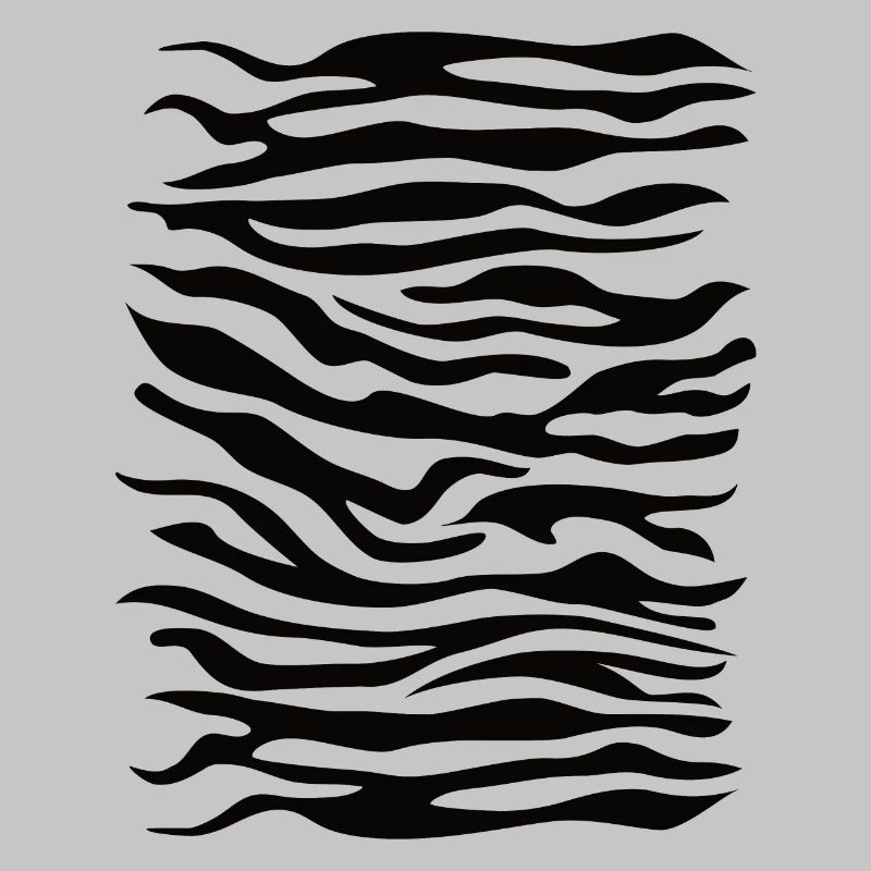 Zebra Muster schwarz