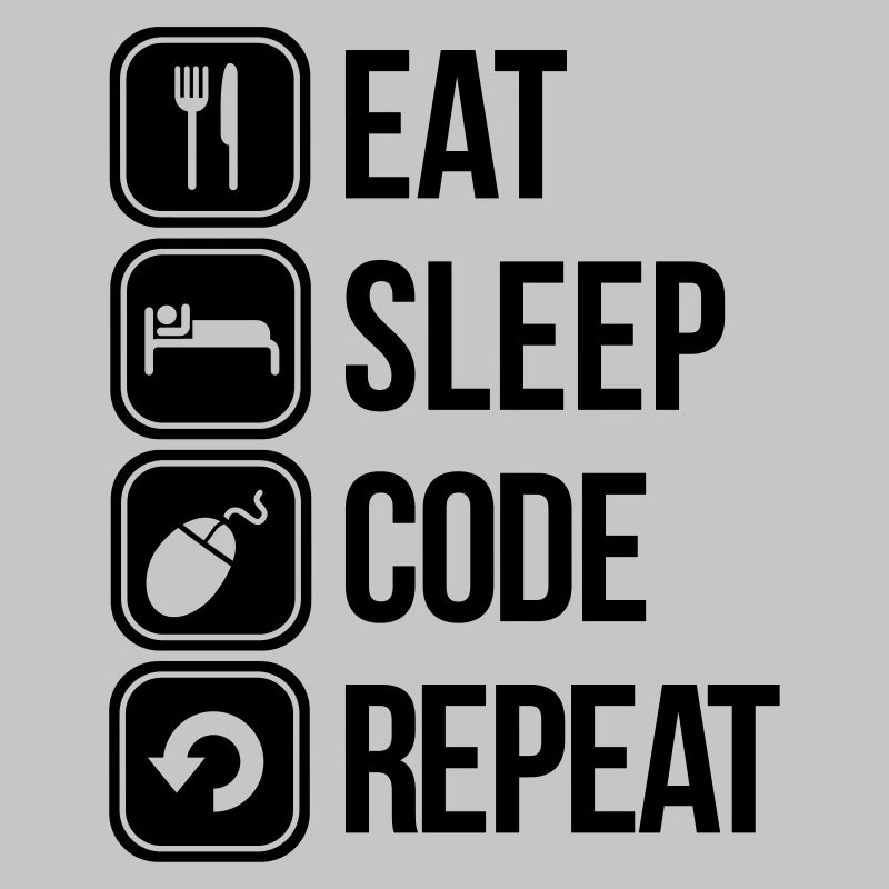 eat sleep code