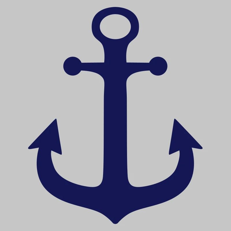 Blue anchor